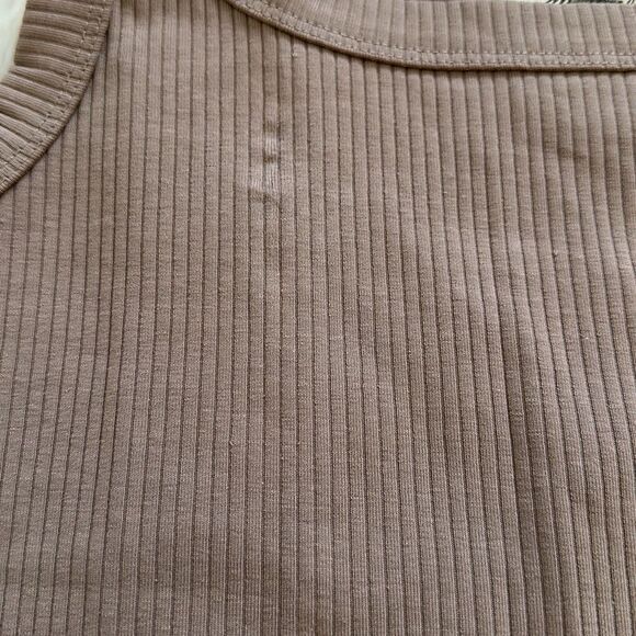 Madewell The Tailored Crop Tank in Sleekhold Size L - Picture 6 of 11